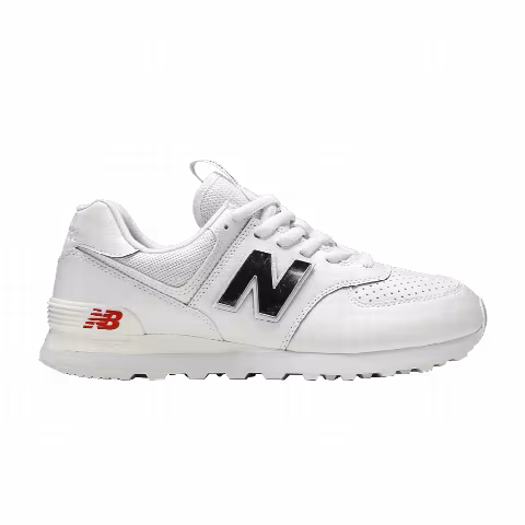 New Balance 574 'Metallic - White Neo Flame'