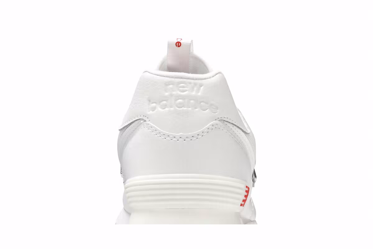 New Balance 574 Metallic - White Neo Flame, view 8