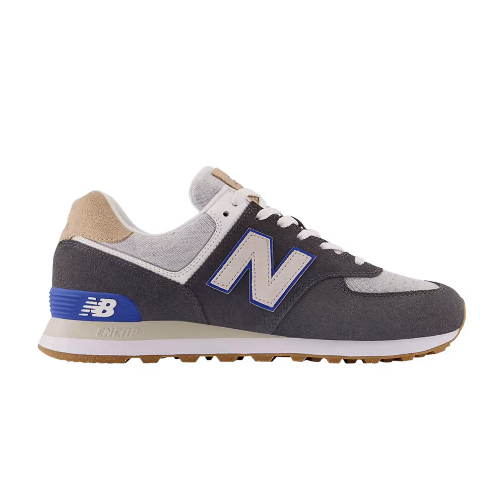 New Balance 574 Black Royal Gum