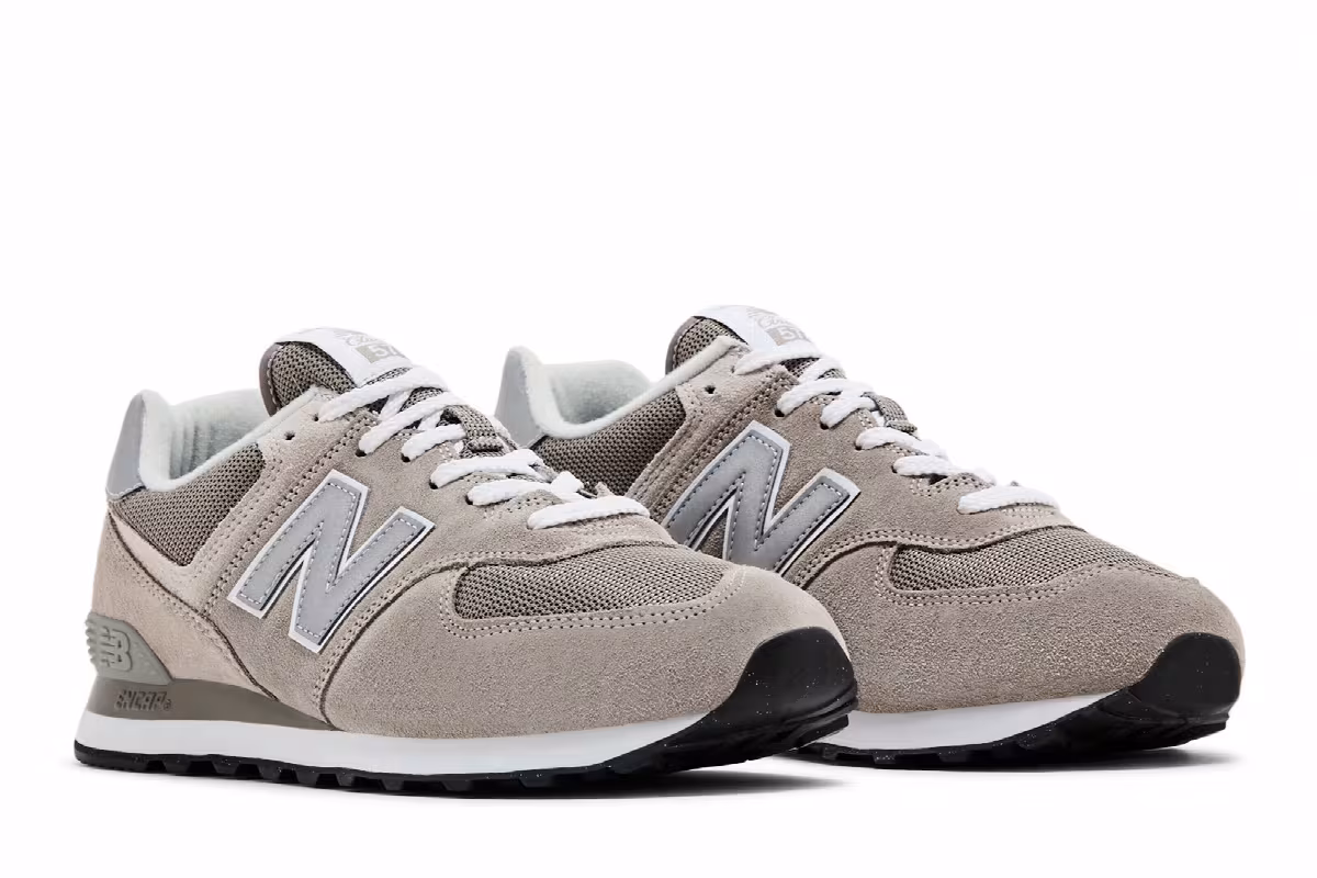 New Balance 574 4E Wide Core Pack - Grey, view 9