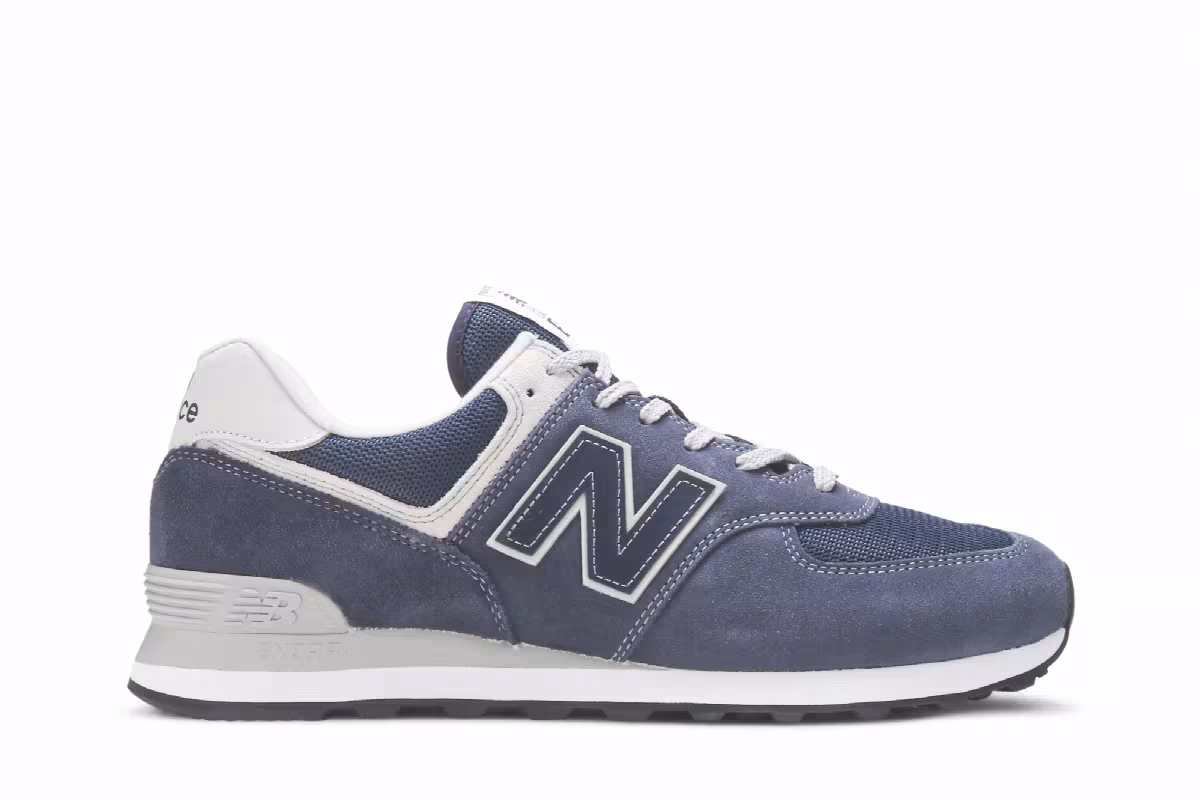 New Balance 574 Navy, view 2