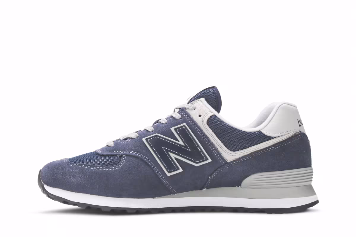 New Balance 574 Navy, view 4