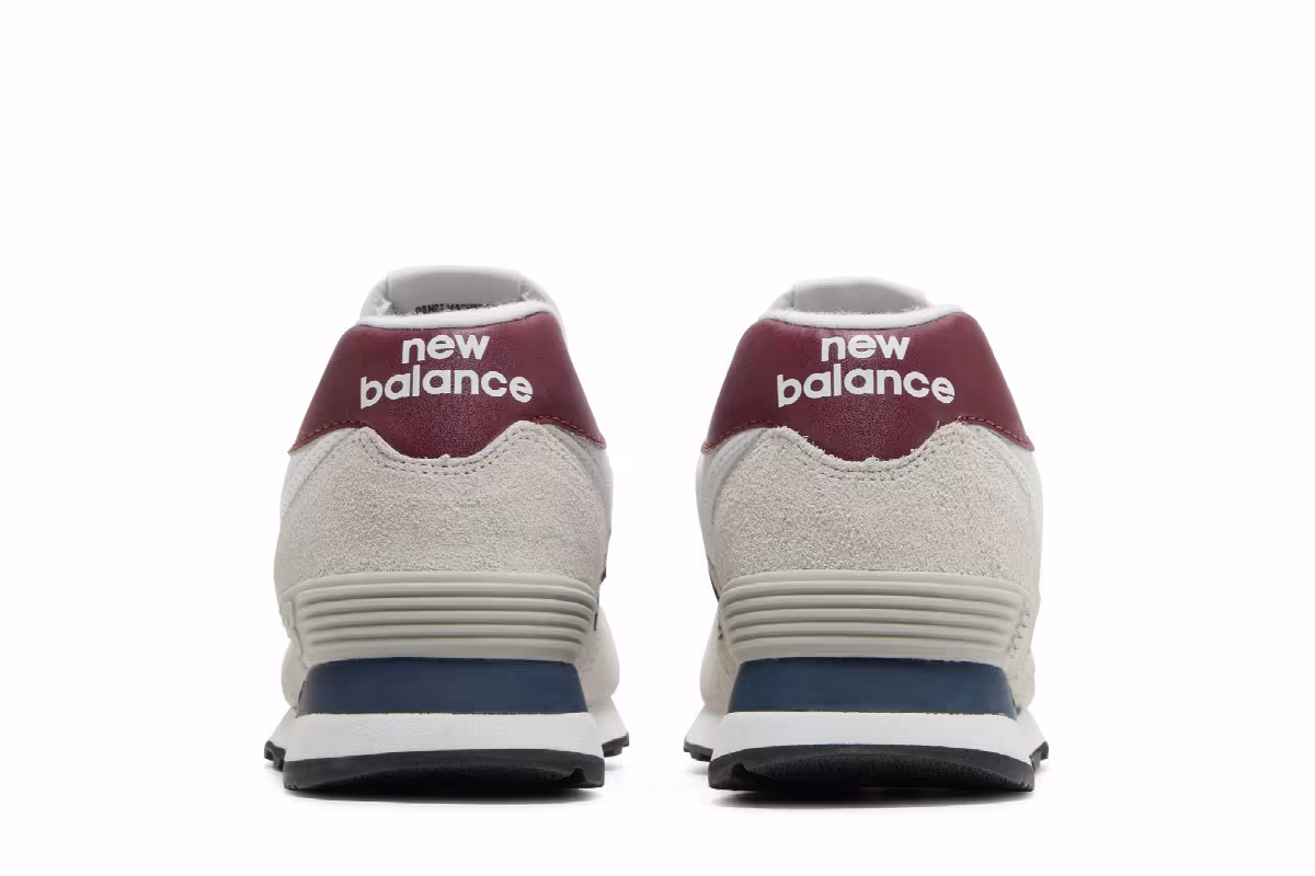 New Balance 574 White Natural Indigo, view 7