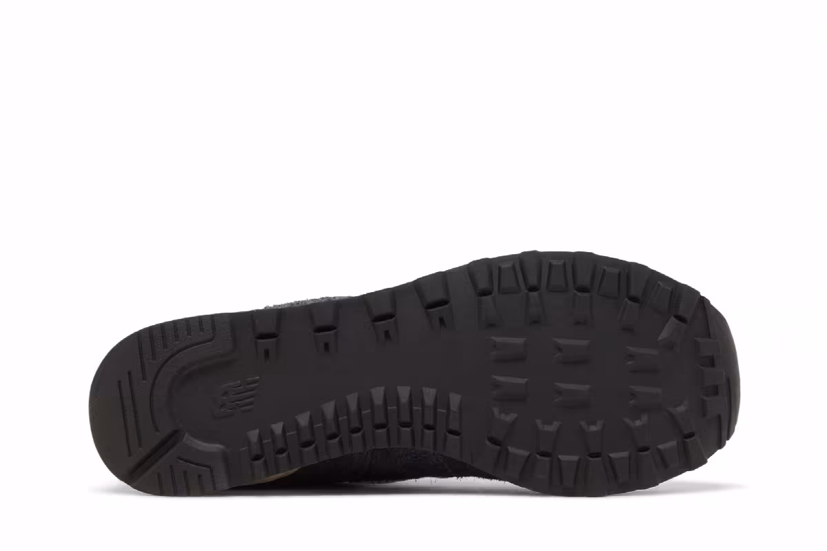 New Balance 574 Black White, view 5