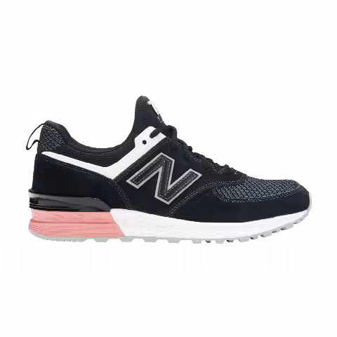 New Balance 574 'Black White Pink'