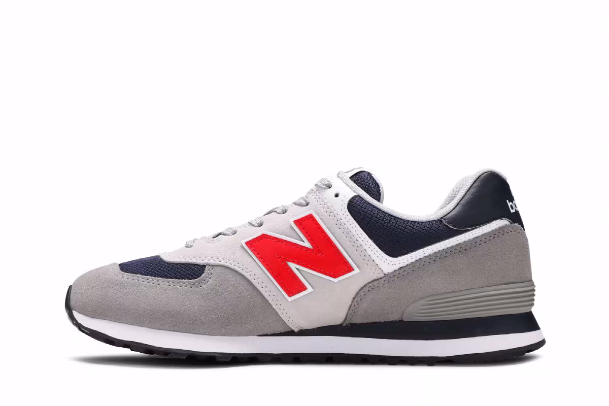 New Balance 574 Marblehead Velocity Red, view 4