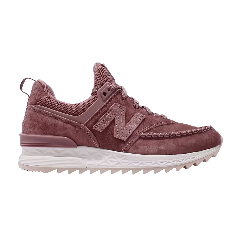 New Balance 574 Rose Red