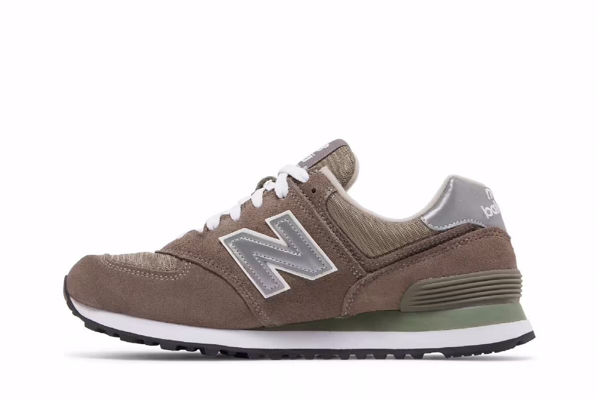 New Balance 574 Gray Silver, view 4