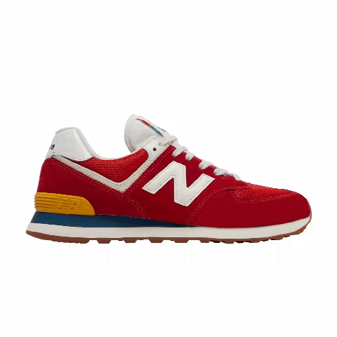 New Balance 574 'Rainbow Pack - Team Red'