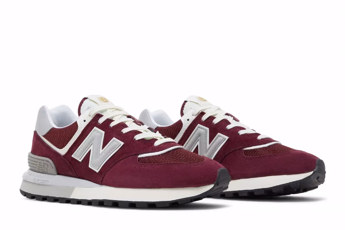 New Balance 574 Legacy Garnet Rain Cloud, view 9