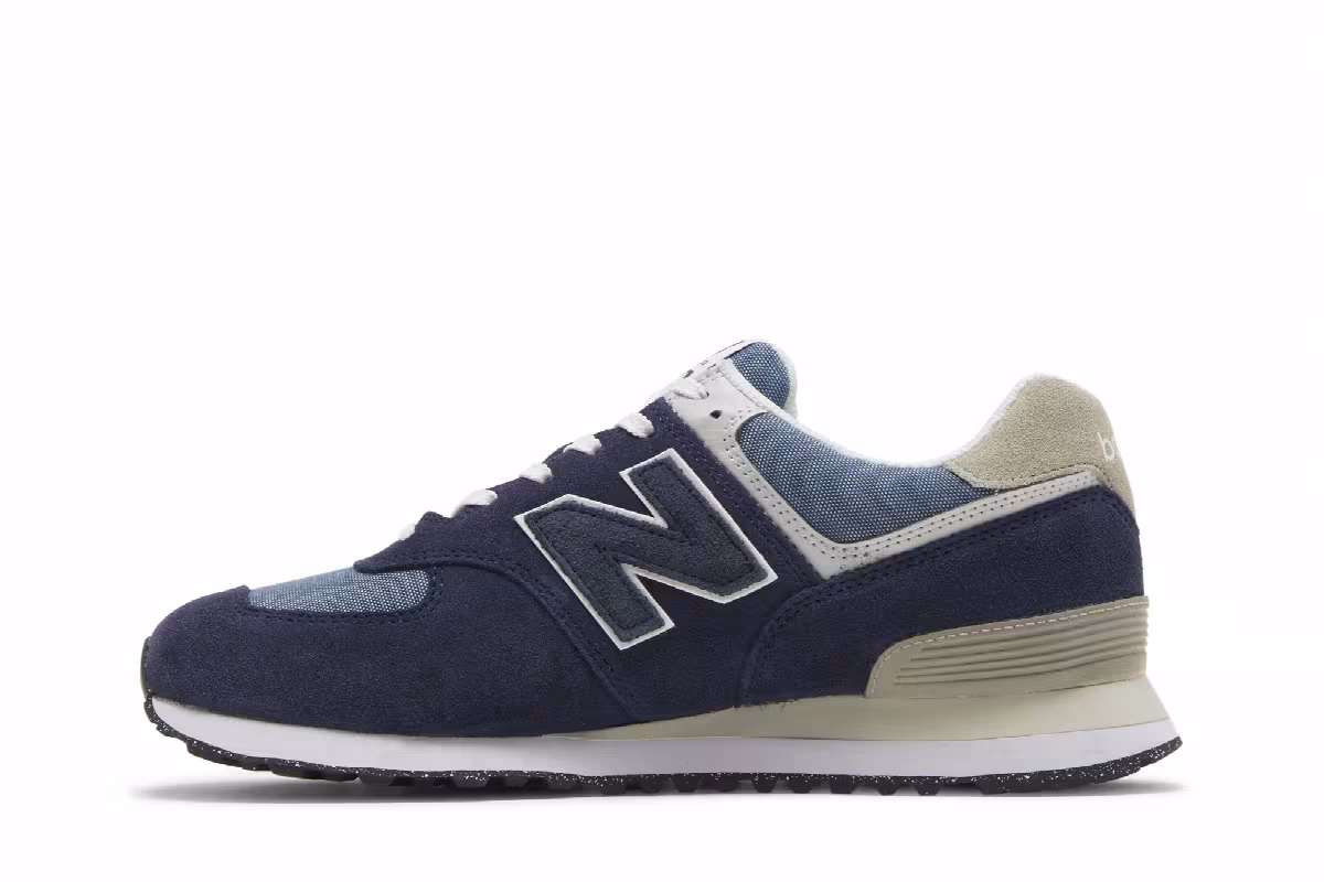New Balance 574 Navy, view 4