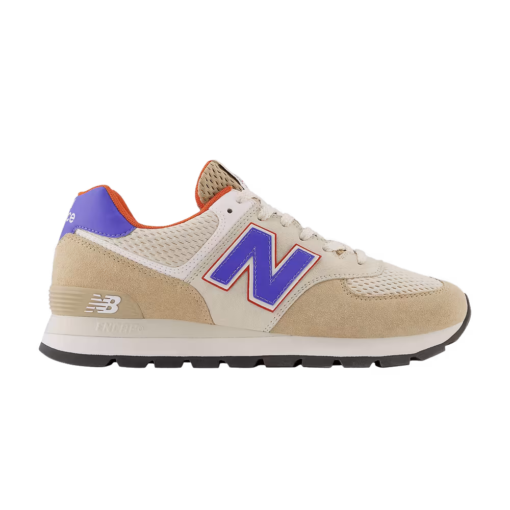 New Balance 574 Rugged Brown Royal Blue
