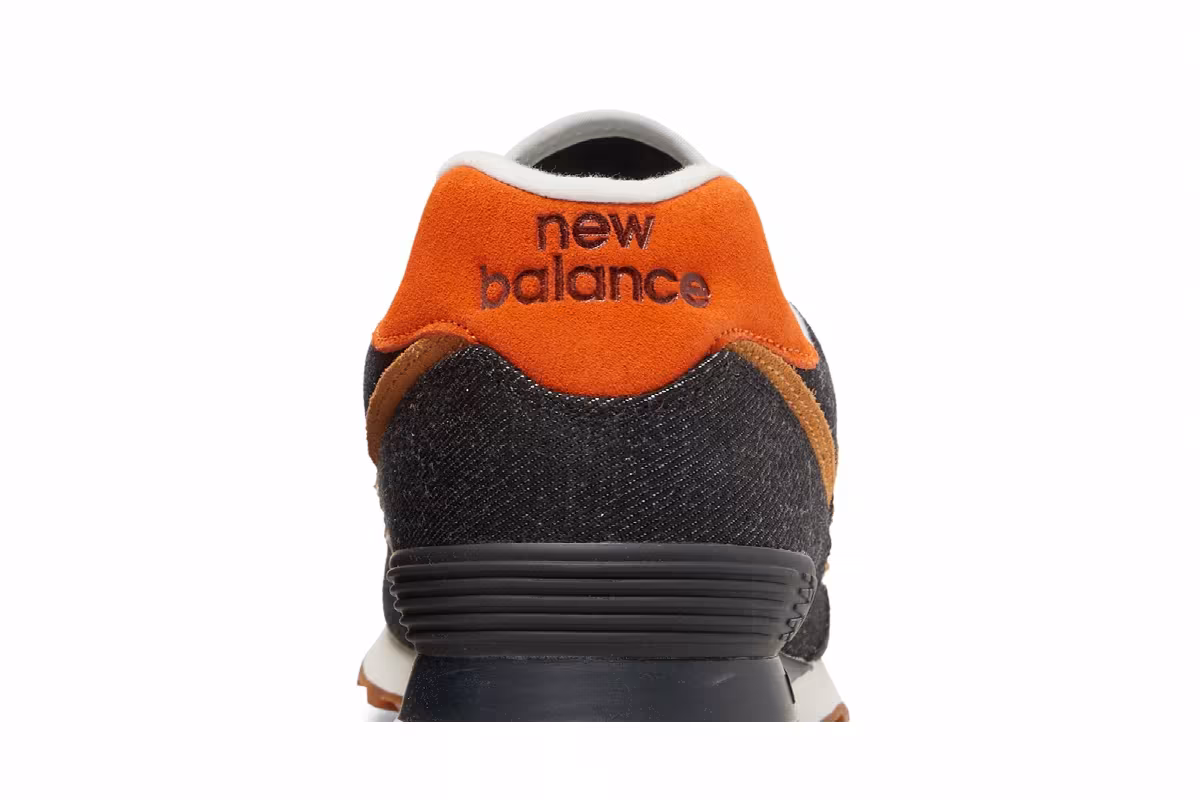 New Balance 574 Denim - Black Faded Workwear, view 8