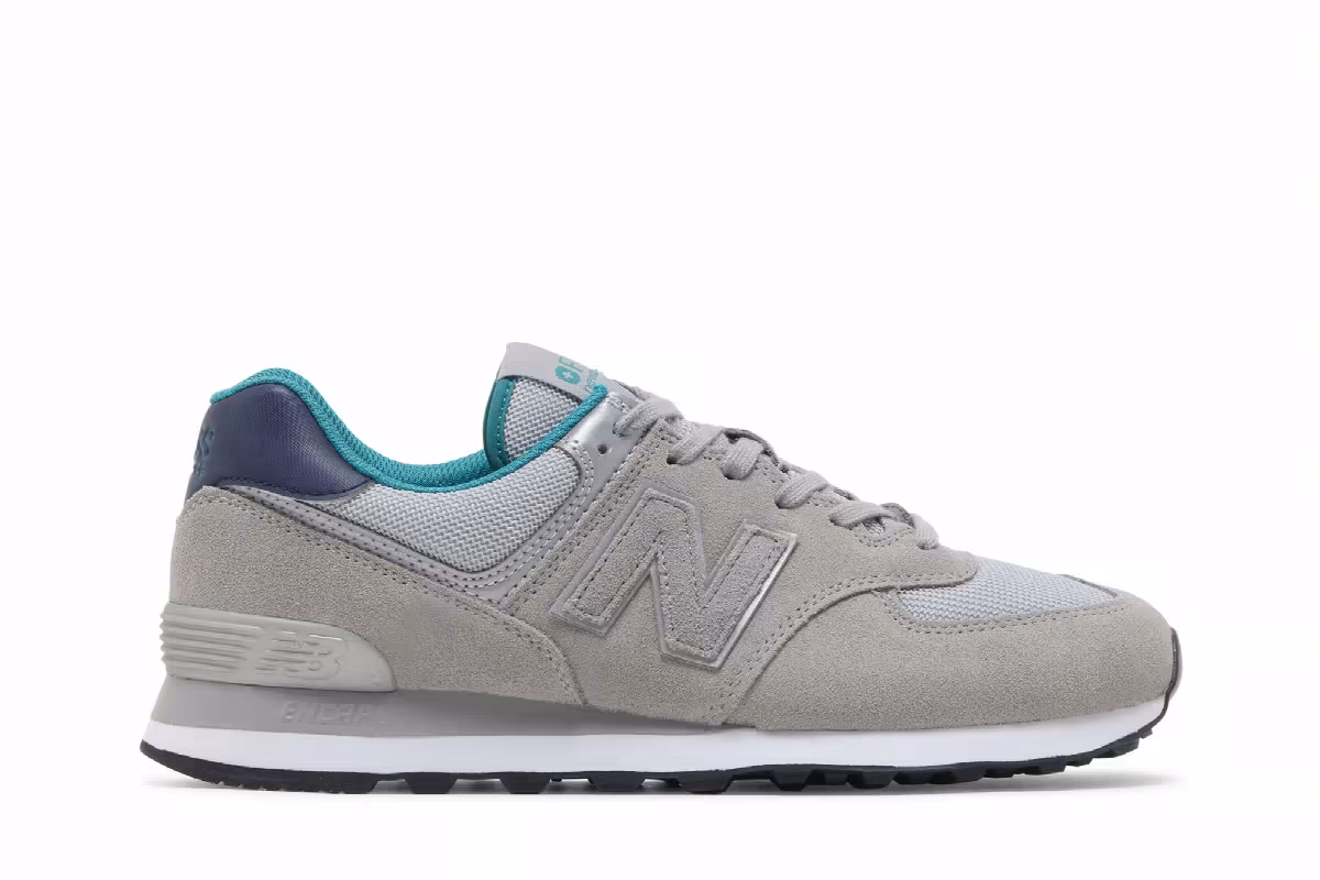 New Balance FIGS x 574 Grey, view 2