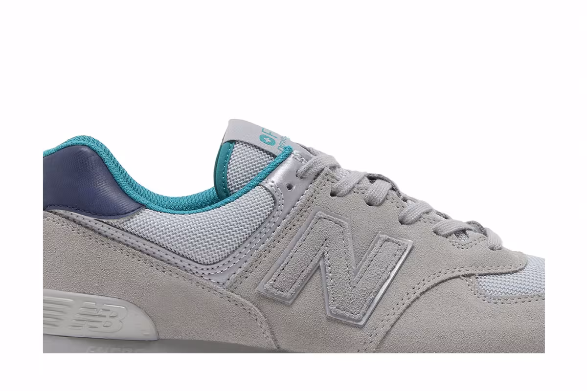 New Balance FIGS x 574 Grey, view 3