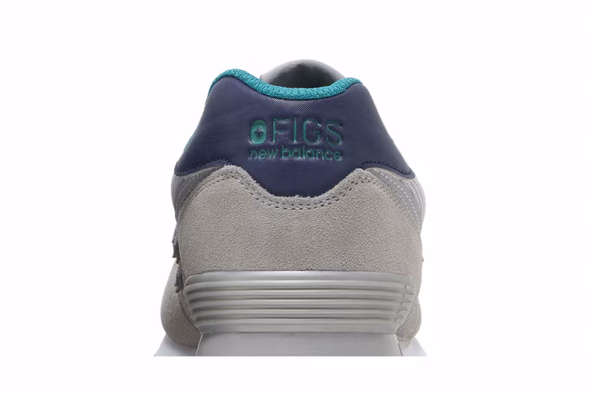 New Balance FIGS x 574 Grey, view 8