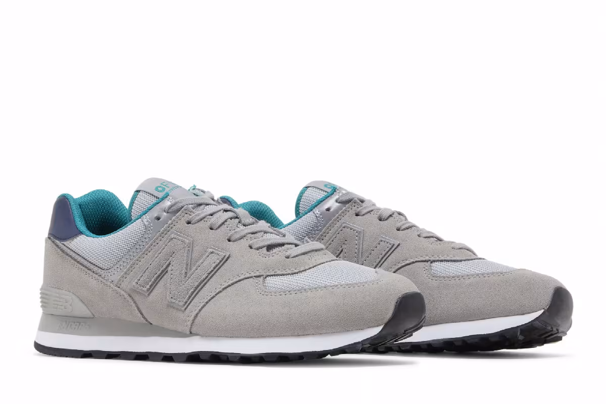 New Balance FIGS x 574 Grey, view 9
