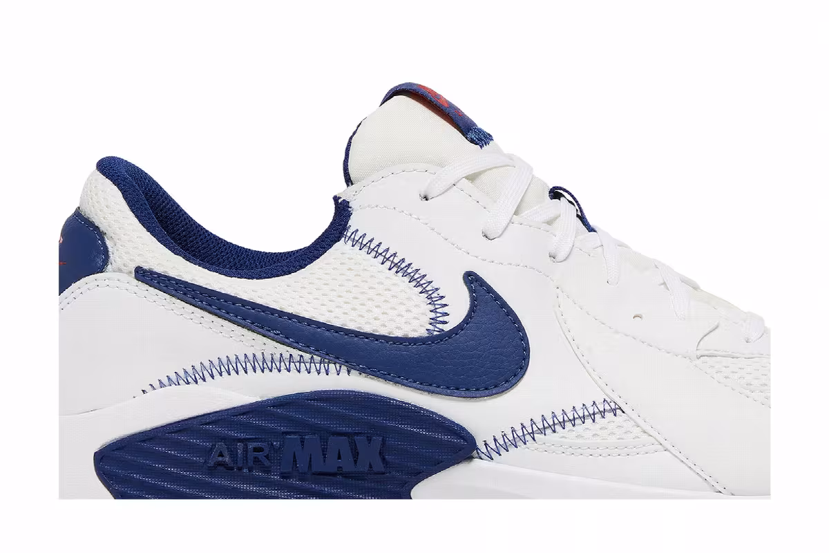 Nike Air Max Excee White Deep Royal, view 3