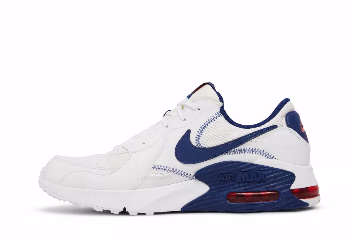 Nike Air Max Excee White Deep Royal, view 4