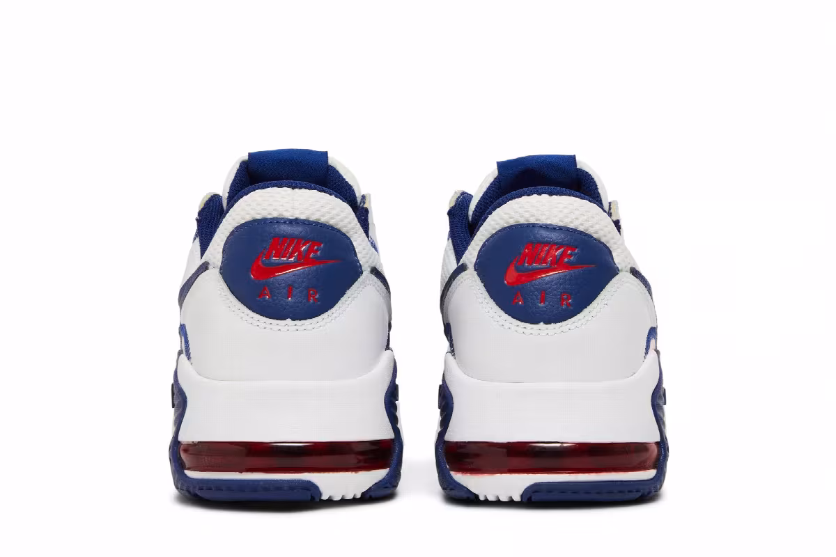 Nike Air Max Excee White Deep Royal, view 7