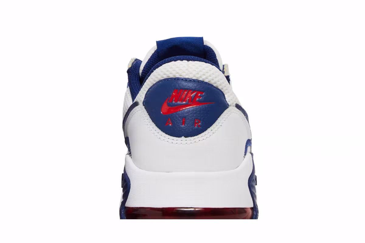 Nike Air Max Excee White Deep Royal, view 8