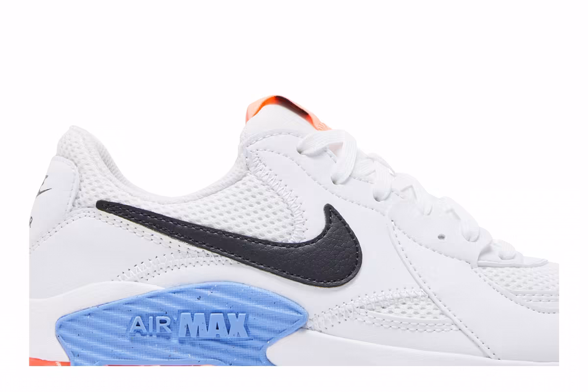 Nike Women's Air Max Excee White Bright Mango, view 3