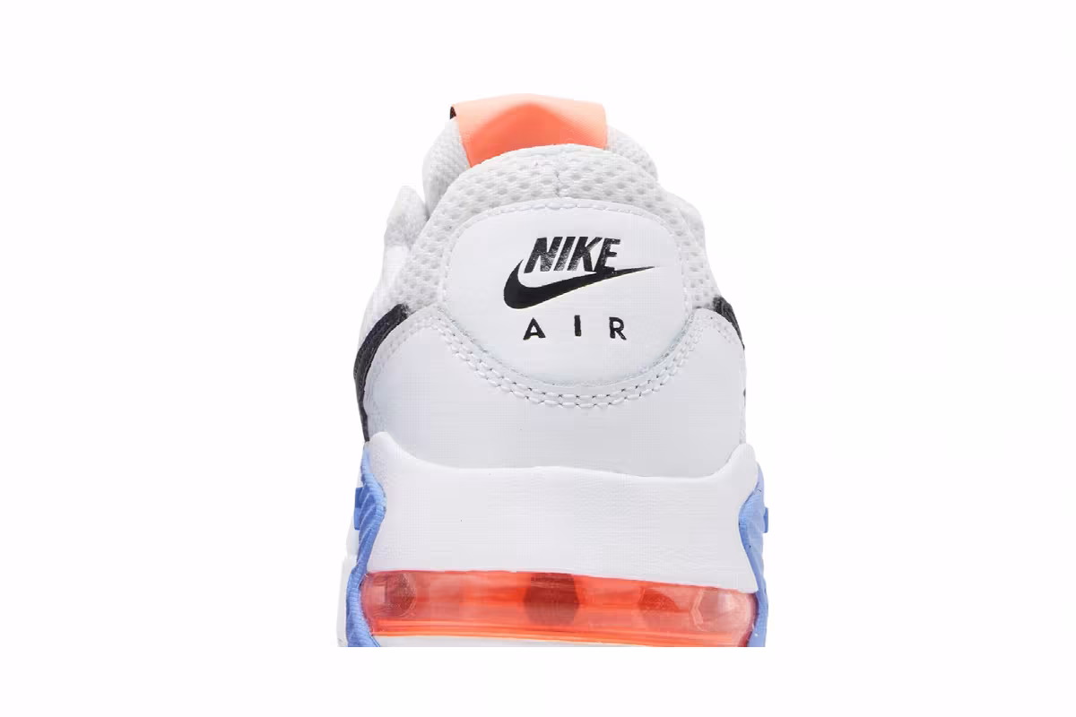 Nike Women's Air Max Excee White Bright Mango, view 8
