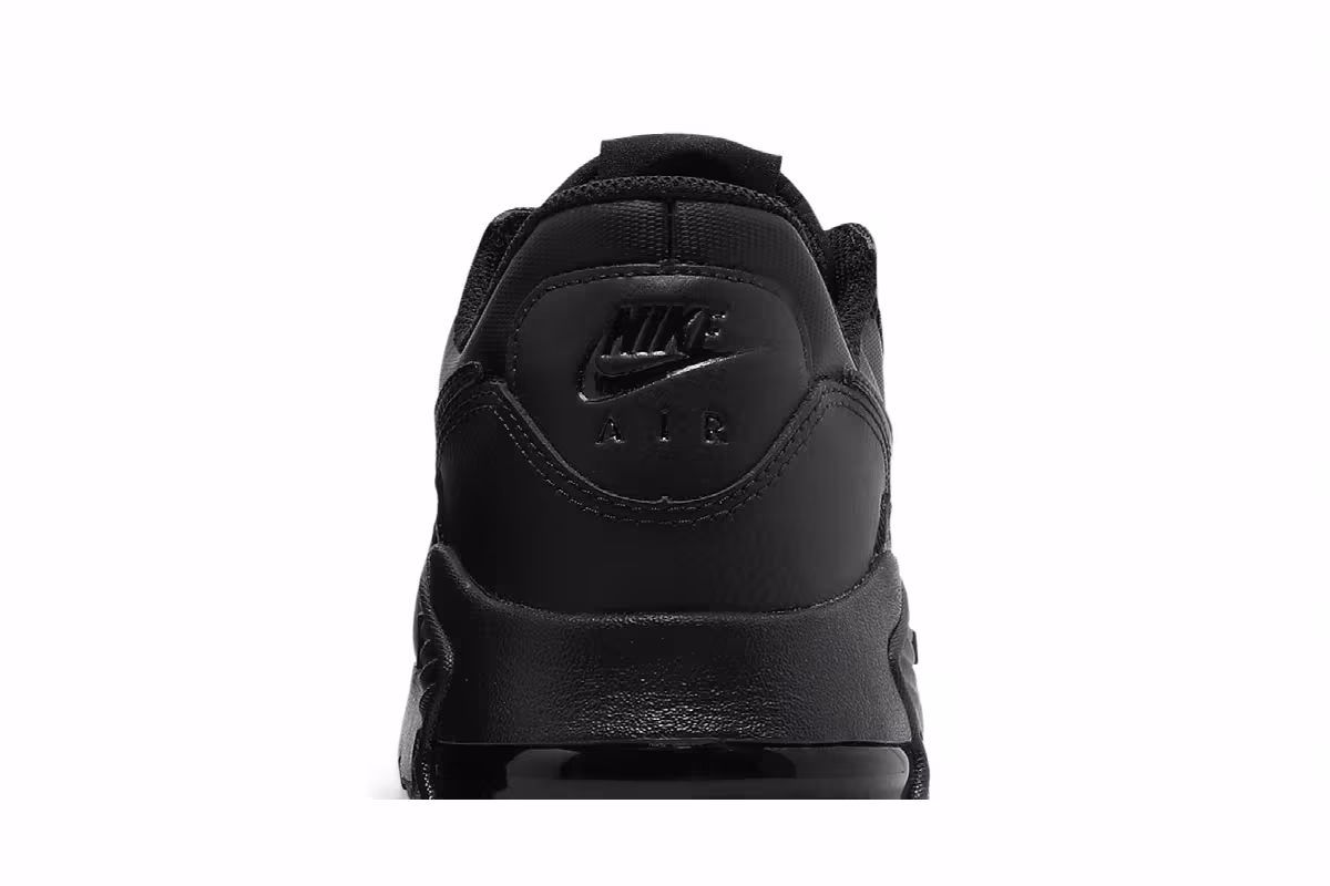 Nike Air Max Excee Leather Triple Black, view 8