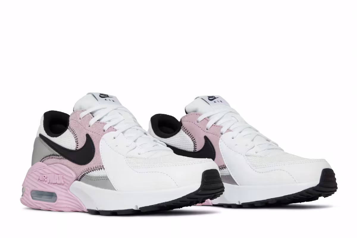 Nike Women's Air Max Excee White Light Arctic Pink, view 9