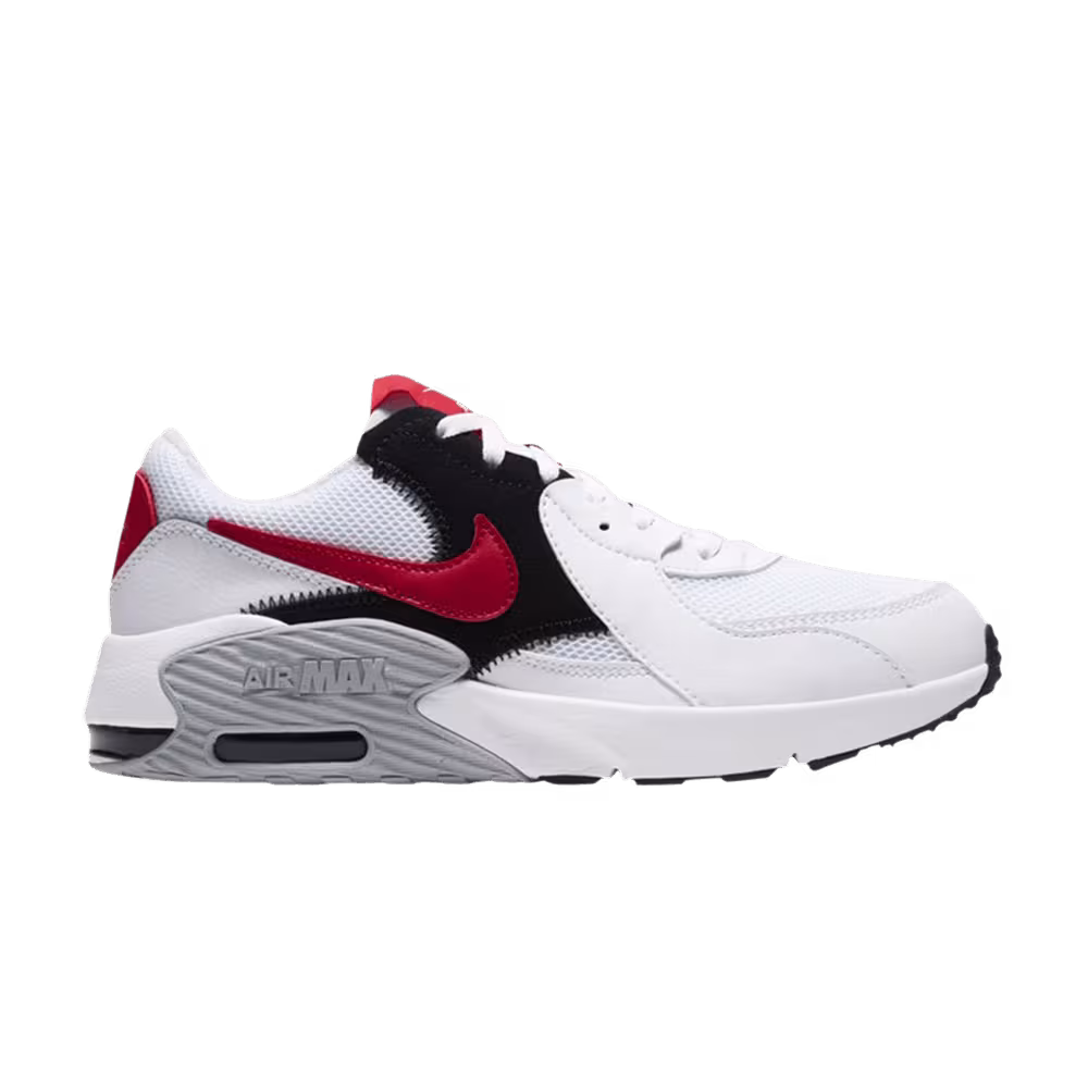 Nike Air Max Excee GS White University Red