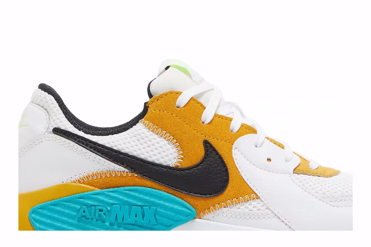 Nike Air Max Excee Golden Yellow Turquoise, view 3