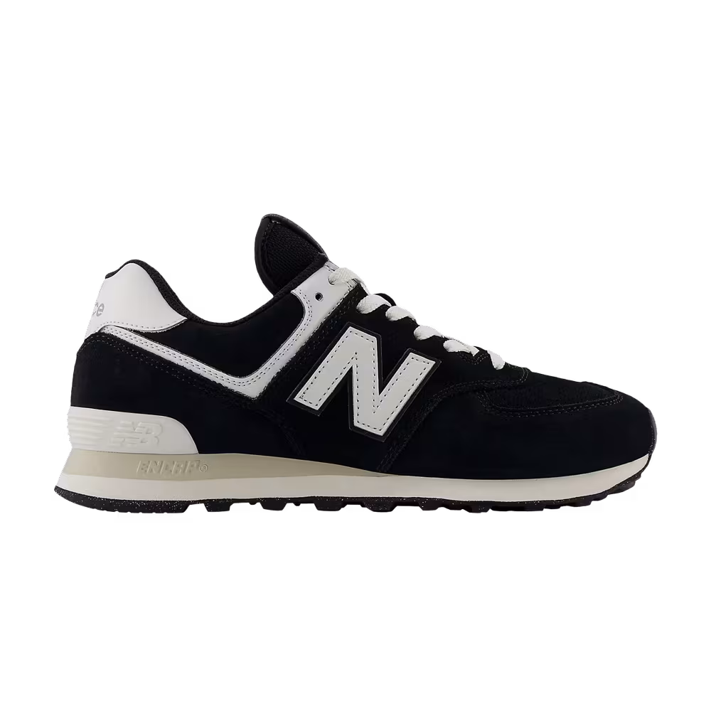 New Balance 574 Black White