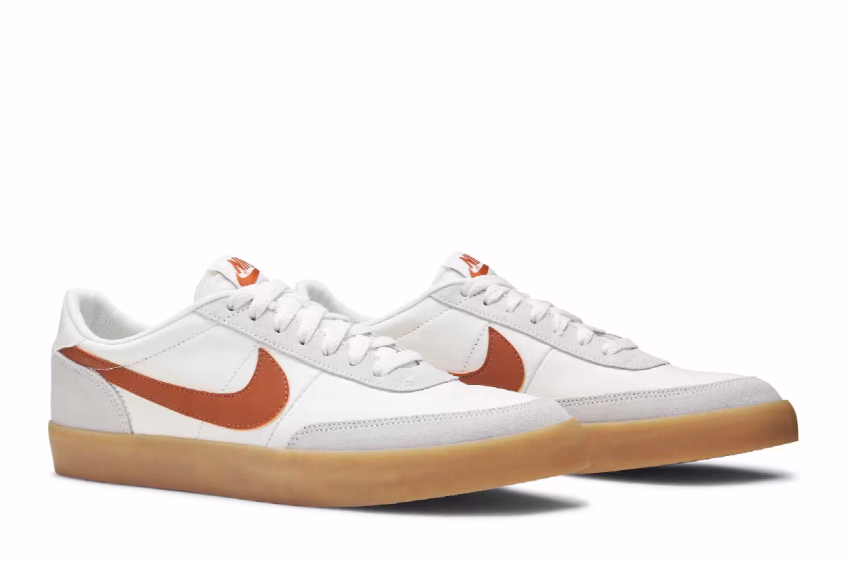 Nike Killshot 2 Leather Sail Desert Orange Gum, view 9