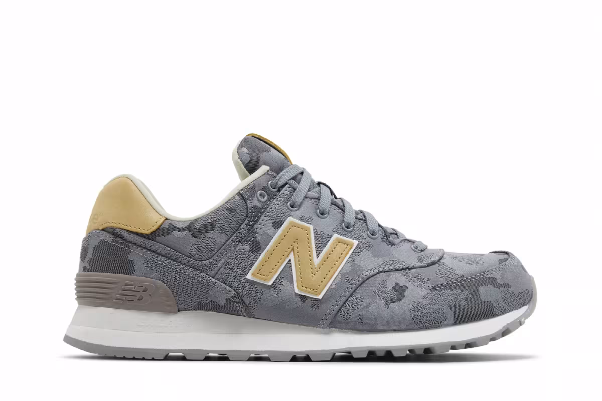 New Balance 574 Steel Camo, view 2