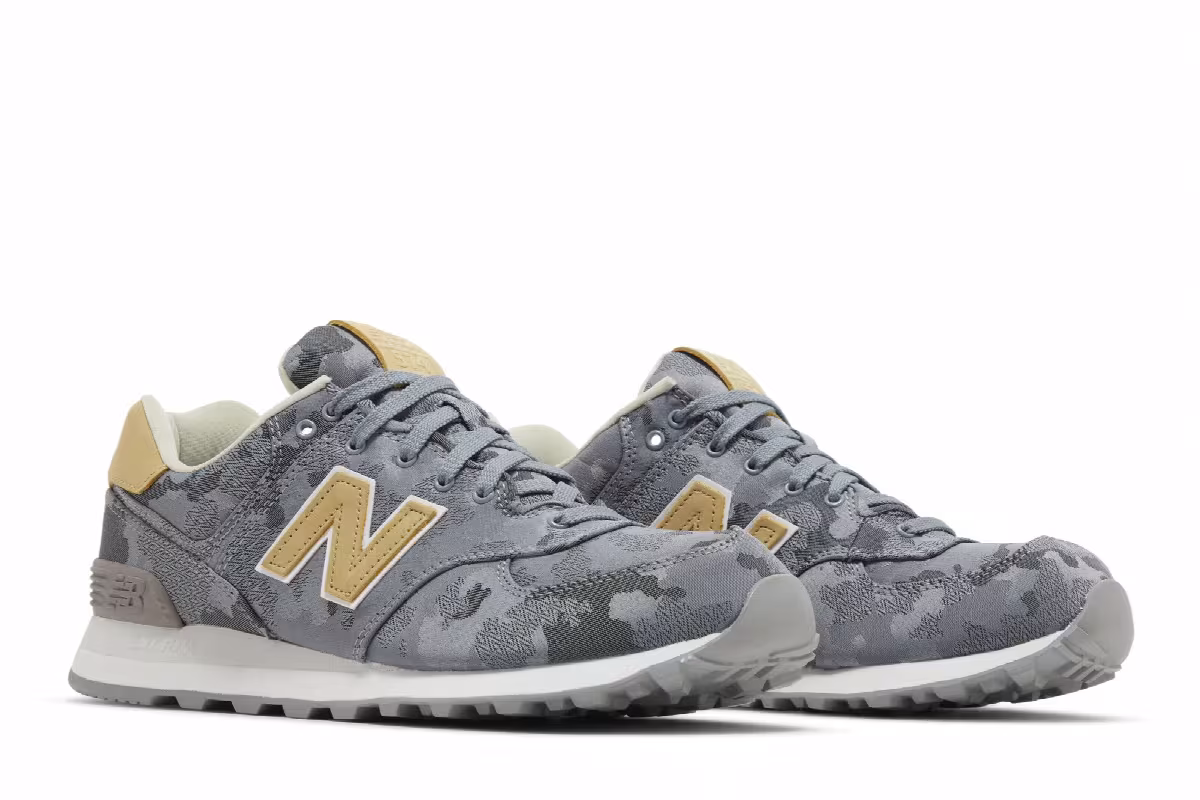 New Balance 574 Steel Camo, view 9