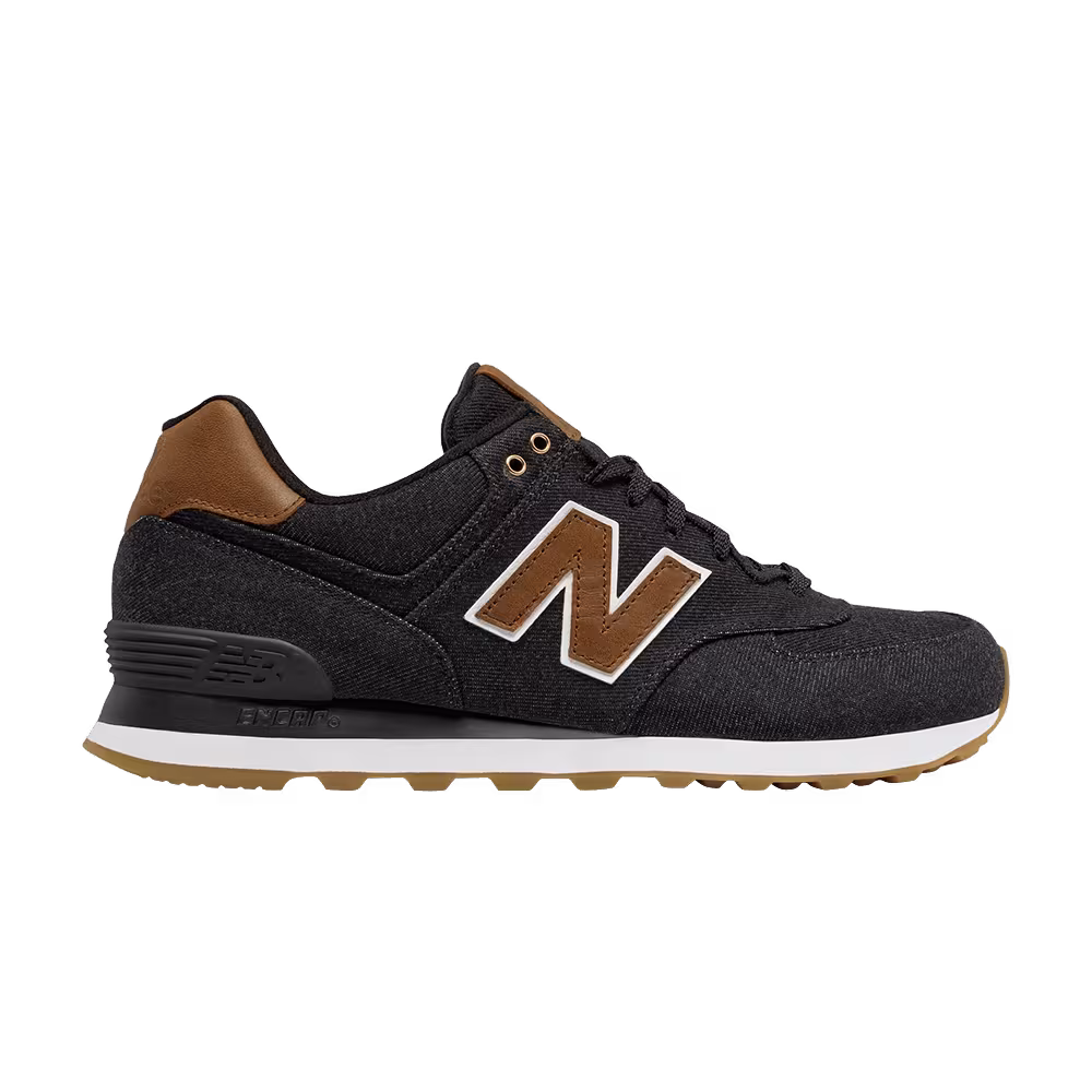 New Balance 574 Black Brown