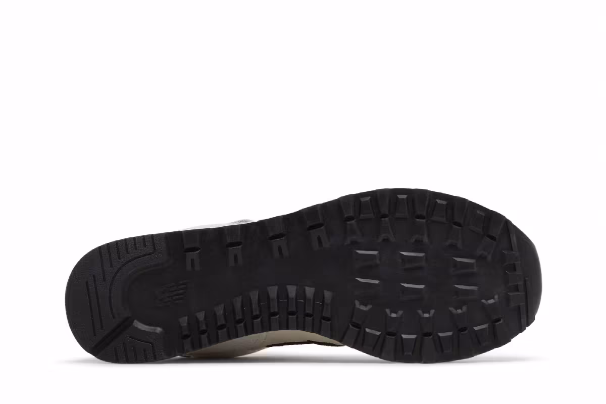 New Balance 574 White Black, view 5