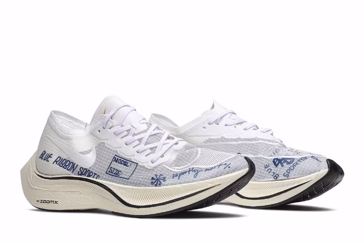 Nike ZoomX Vaporfly NEXT% Blue Ribbon Sports, view 9