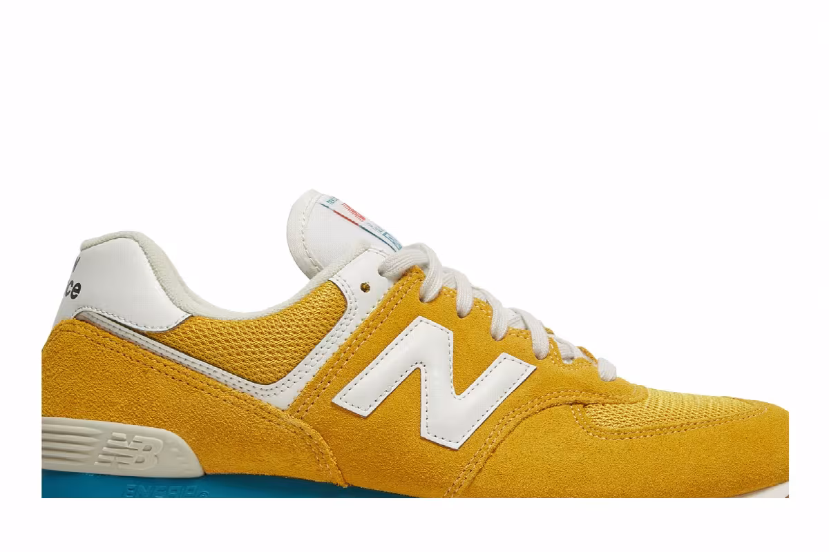New Balance 574 Rainbow Pack - Varsity Gold, view 3