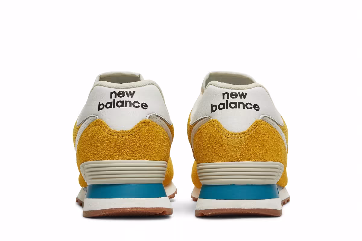 New Balance 574 Rainbow Pack - Varsity Gold, view 7