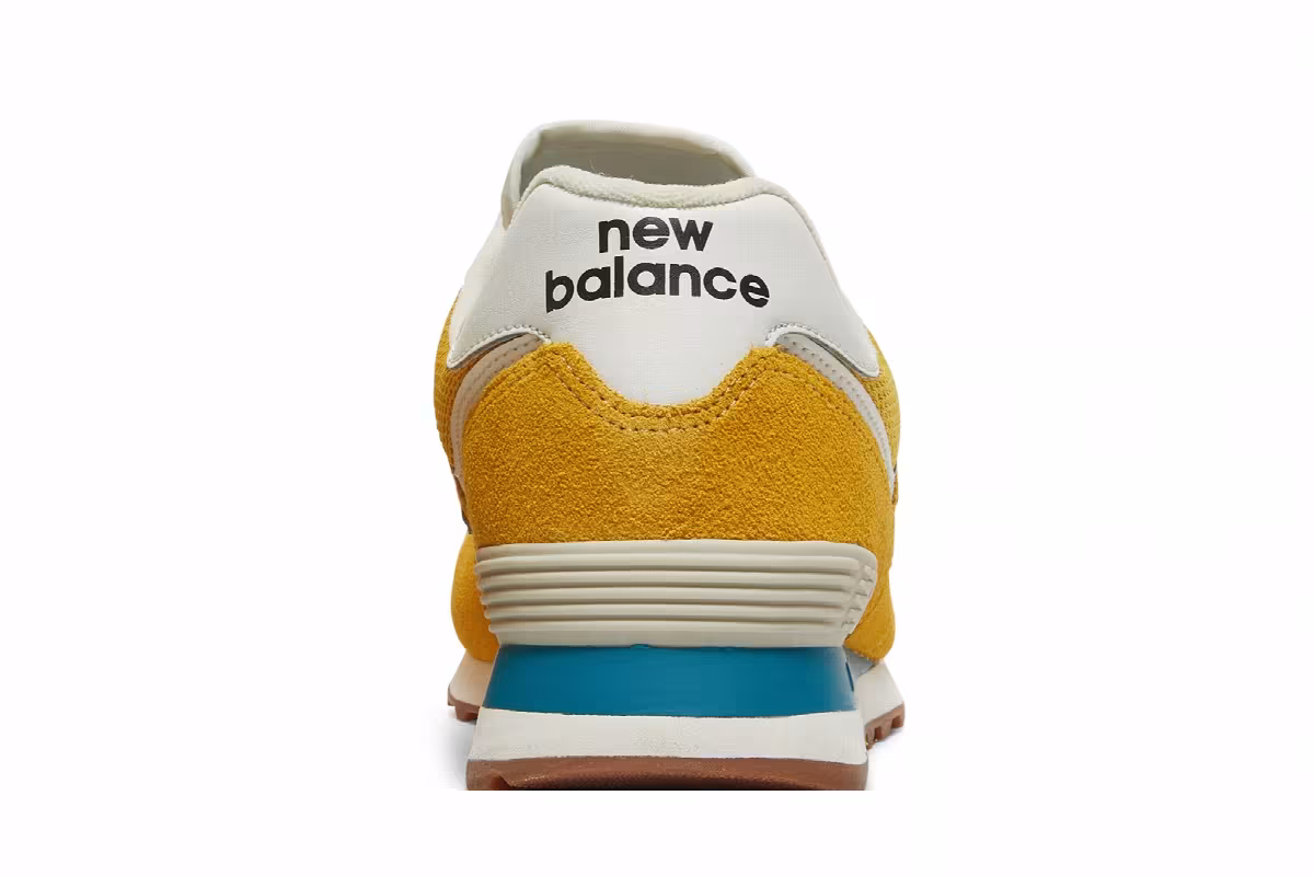 New Balance 574 Rainbow Pack - Varsity Gold, view 8