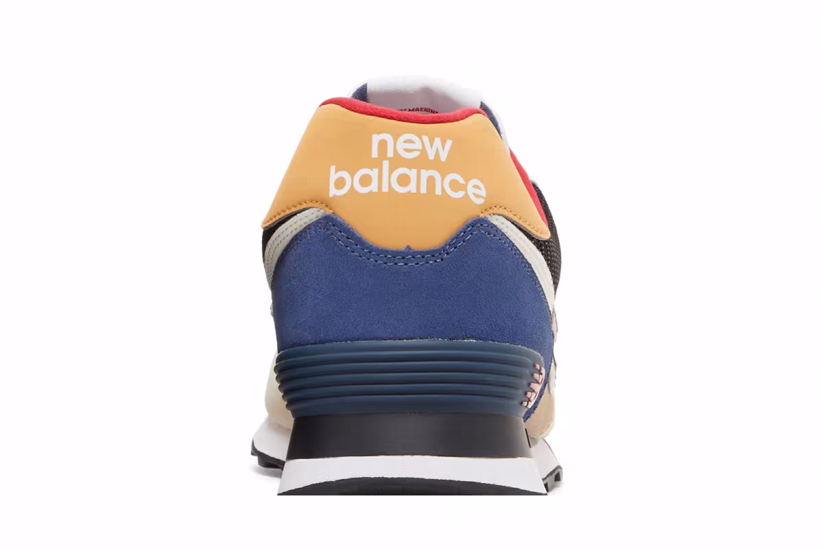 New Balance 574 Tan Blue, view 8