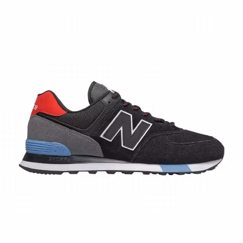 New Balance 574 'Black Velocity Red'