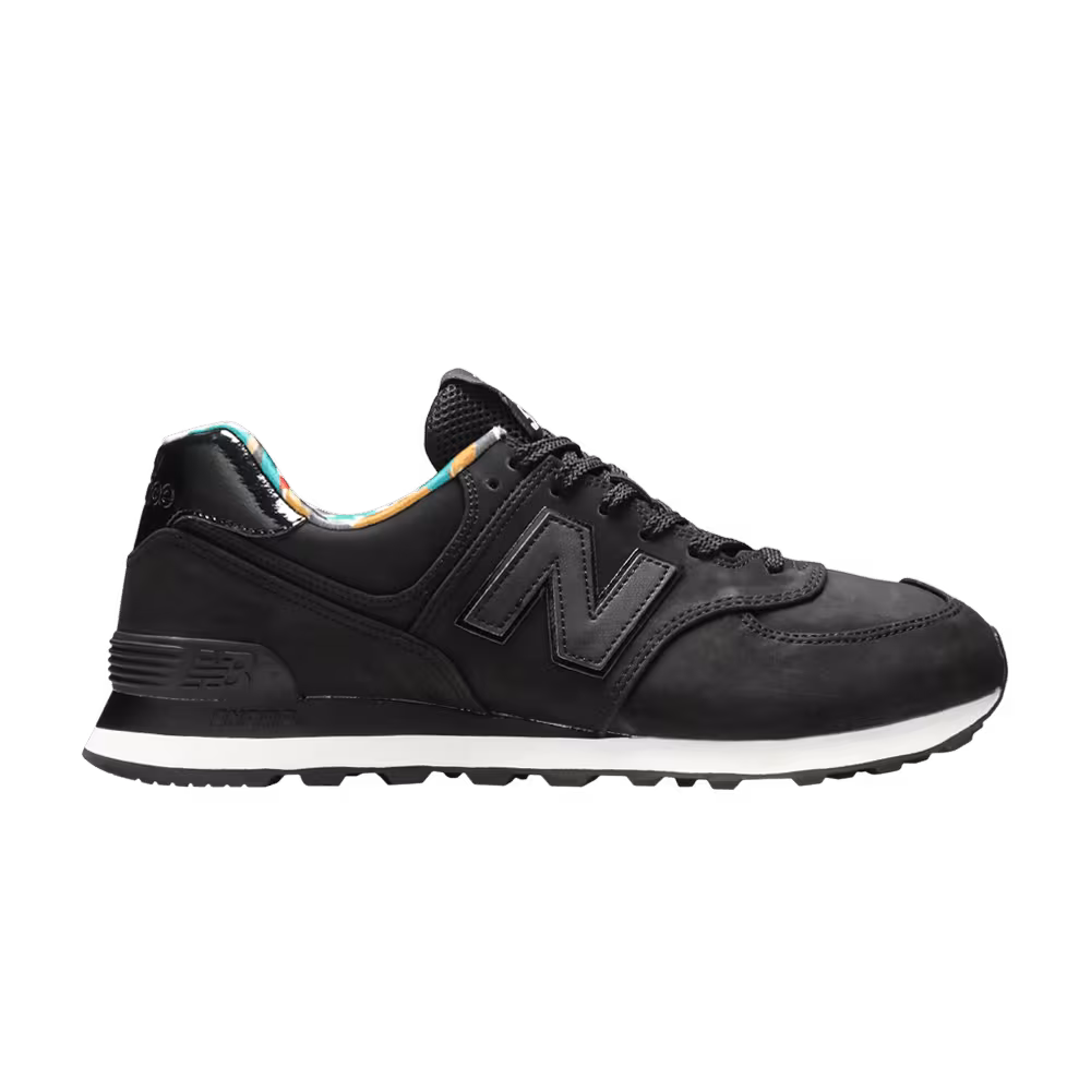 New Balance 574 Black Camo