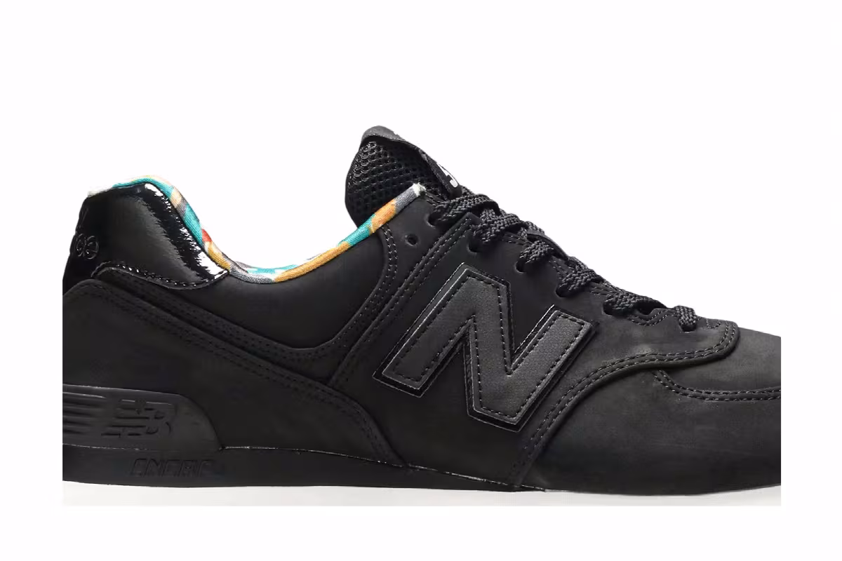 New Balance 574 Black Camo, view 3