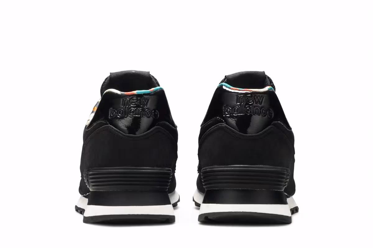 New Balance 574 Black Camo, view 7