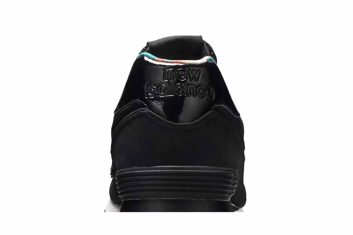 New Balance 574 Black Camo, view 8