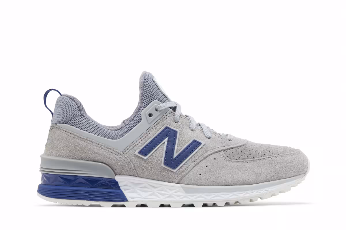 New Balance 574 Sport Grey Blue, view 2