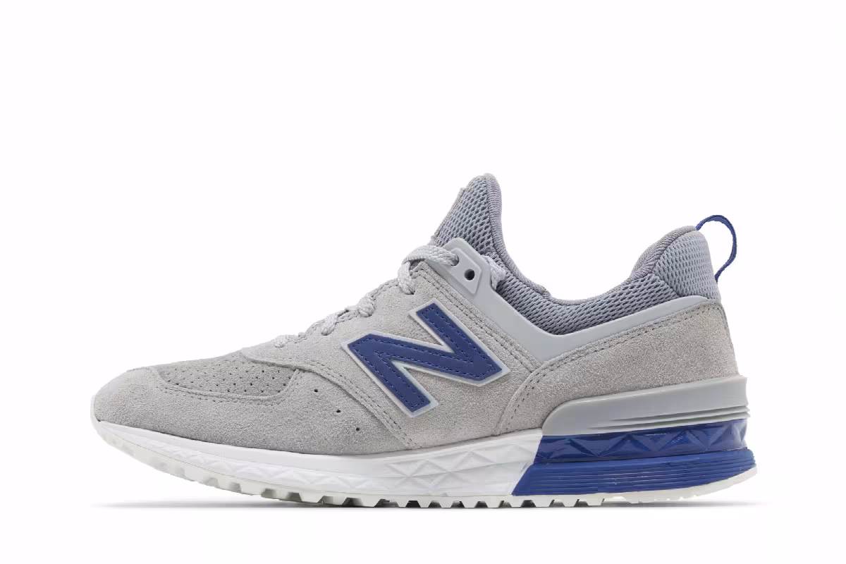 New Balance 574 Sport Grey Blue, view 4