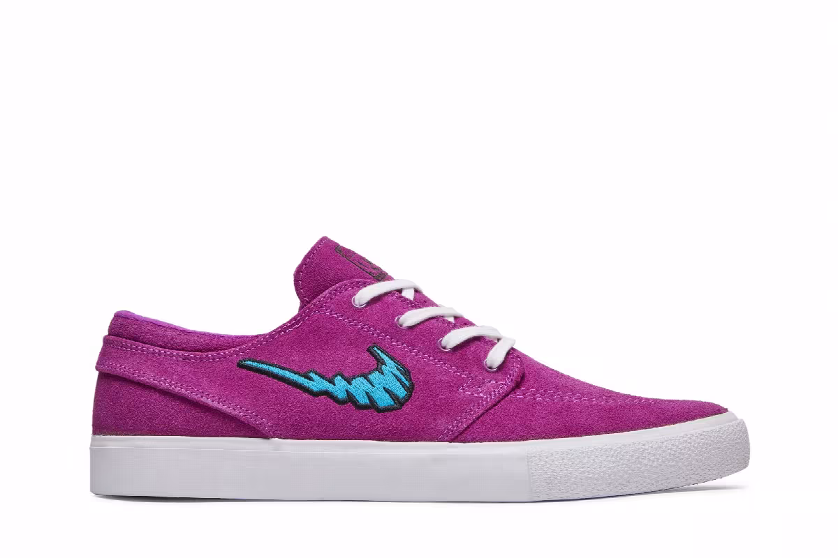 Nike Zoom Stefan Janoski Canvas RM SB Vivid Purple, view 2